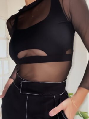 CAMIBUSO MALLA NEGRO